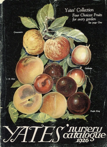 Image: Arthur Yates & Co. Ltd, Auckland :Yates' nursery catalogue. [Cover. Apples]. 1926.