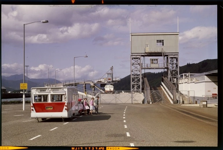 Image: Linkspan tower at the Picton ferry terminal