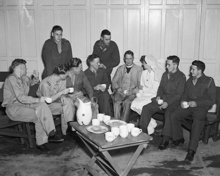 Image: Confirmees, at an informal supper, Yamaguchi, Japan