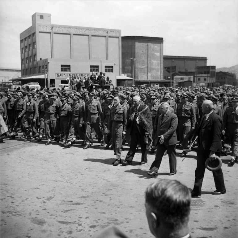 Image: Return of the Maori Battalion