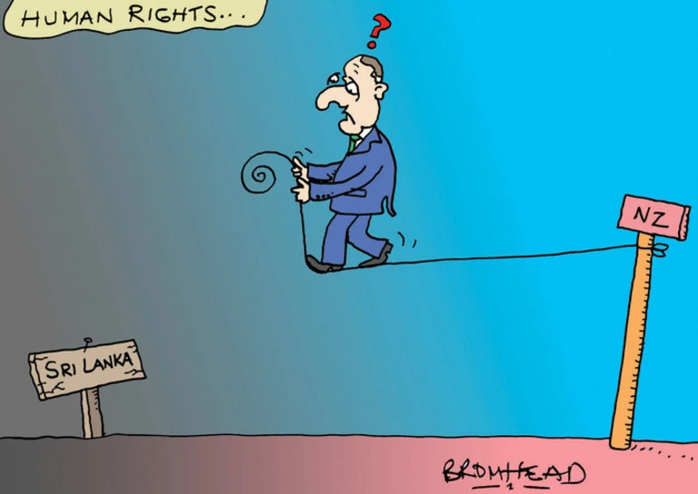 Image: Bromhead, Peter, 1933-:Human rights... 18 November 2013