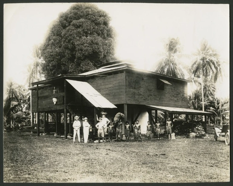 Image: Copra dryer, Samoa