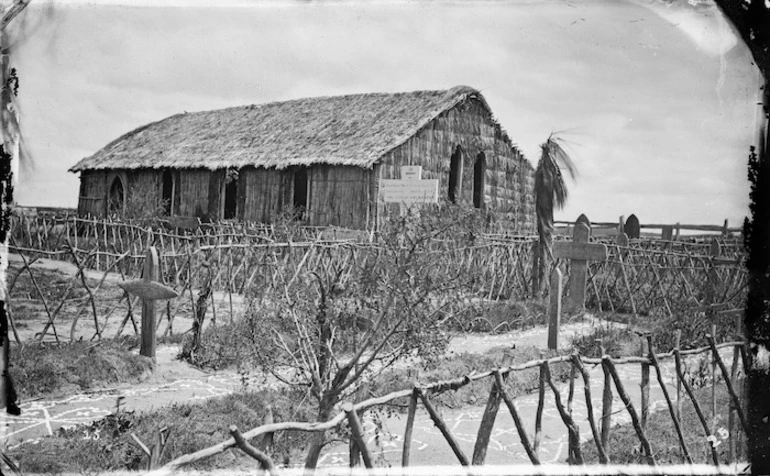 Image: Maori Church, Rangiriri, 1864