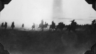 Image: Charge of the ANZAC Mounted Division, Palestine