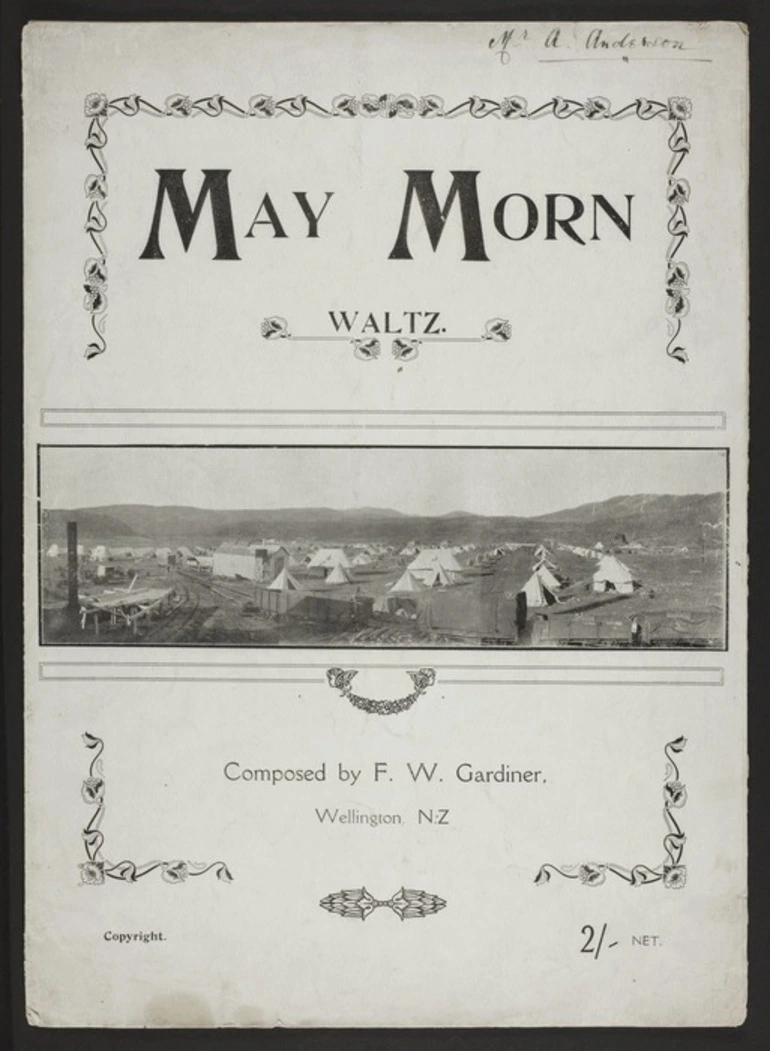 Image: May morn : waltz / F. W. Gardiner.