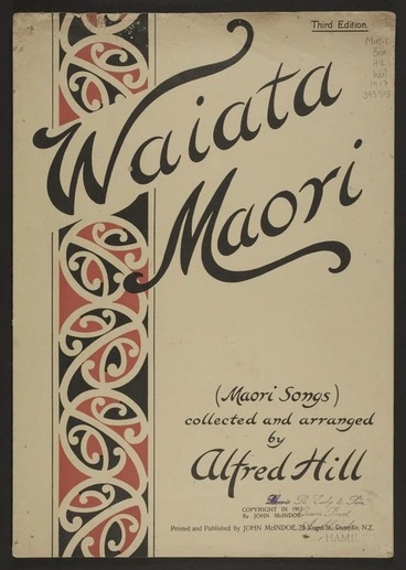 Image: Waiata Māori / by Alfred Hill.