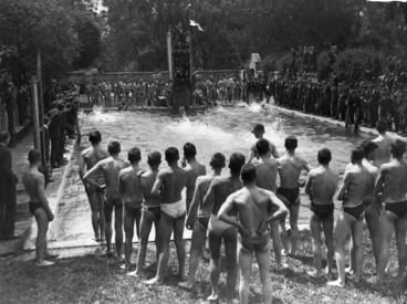 Image: Swimming sports day at Christ's College in Christchurch