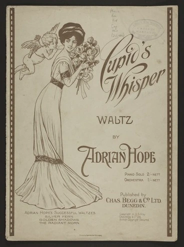Image: Cupid's whisper : waltz / Adrian Hope.