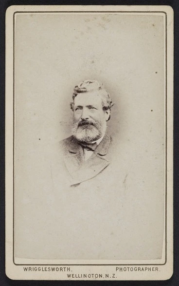 Image: Wrigglesworth, J D (Wellington) fl 1863-1900 :Portrait of John Rogan 1823-1899