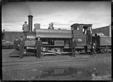 Image: F Class locomotive, NZR 223, 0-6-0T