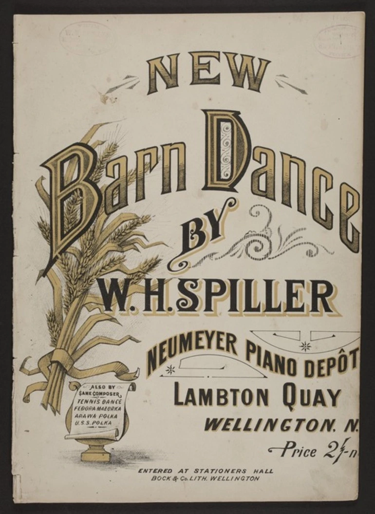 Image: New barn dance / by W.H. Spiller.