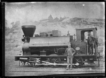 Image: F Class steam locomotive NZR 248 "McCallum Mhor", 0-6-0T type.