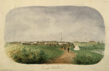 Image: McCarthy, Justin E D :Camp "Waitira" / J McC -[1860?]