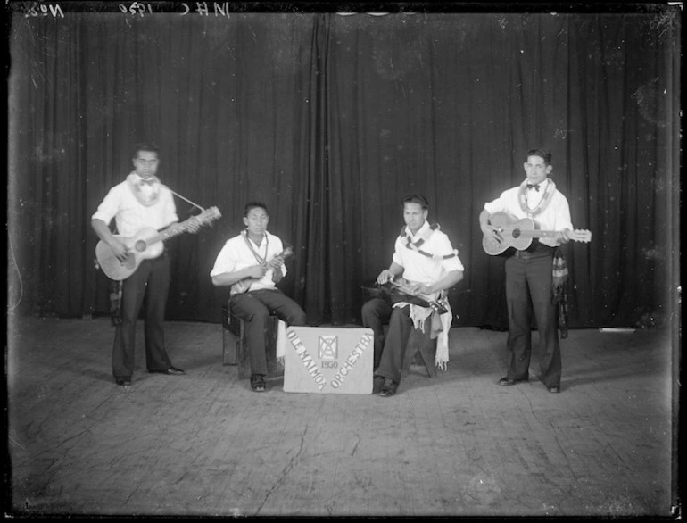 Image: Maori Agricultural College's Ole Maimoa Orchestra, Hastings