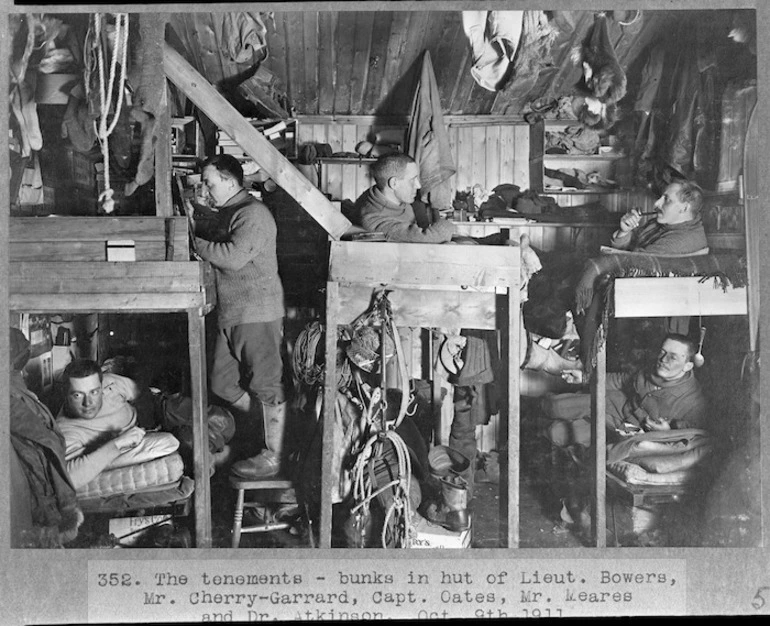 Image: Bunk beds, Antarctica