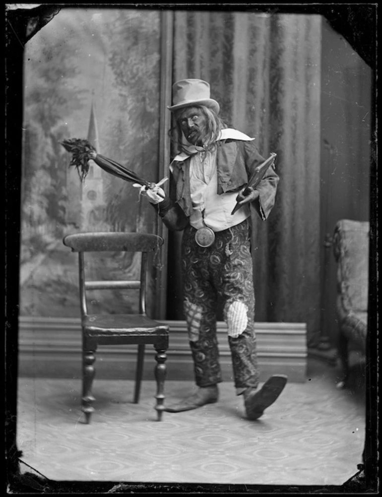 Image: Man dressed as the Mad Hatter