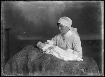 Image: Nurse with a baby