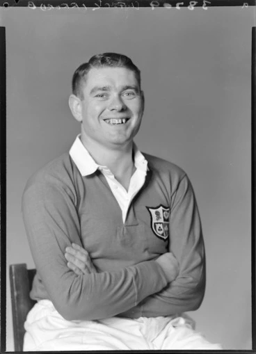 Image: Tom Clifford, British Lions rugby player 1950