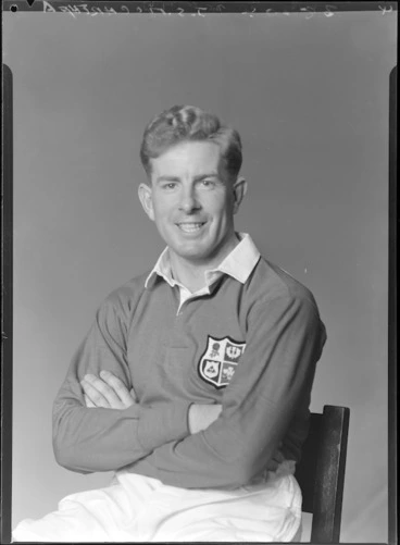 Image: Jim S McCarthy, British Lions rugby player 1950