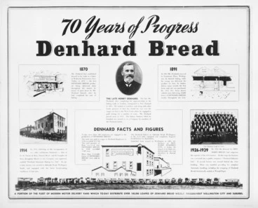 Image: 1940 Evening Post advertisement for Denhard Bread