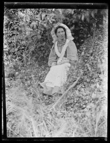 Image: Unidentified woman, Chatham Islands