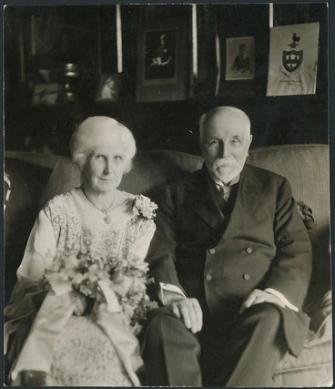 Image: Sir Robert and Lady Anna Stout - Photograph taken by S P Andrew Ltd