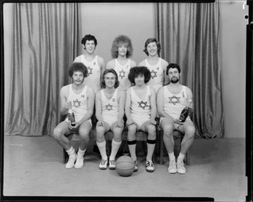 Image: Wellington Jewish Social Club representative basketball team
