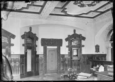 Image: Interior view of the business premises of Thomson & Co., Aerated water and cordial manufacturers, Dunedin