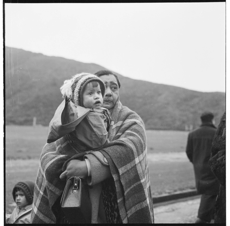 Image: Opening of meeting house, Waiwhetu Marae, Lower Hutt