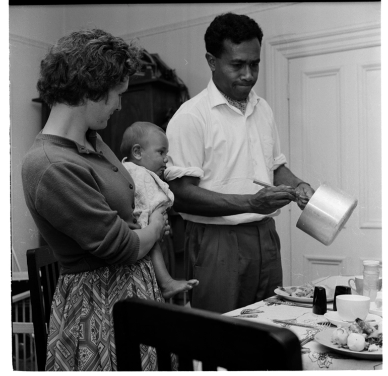 Image: Mary and Noa Nawalowalo, in their home, Wellington