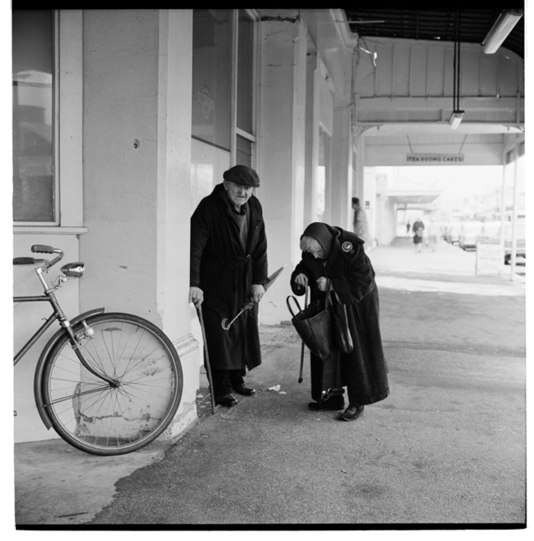 Image: Pension Day in Westport, 1971.