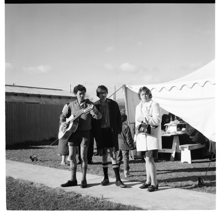 Image: After the funeral of Inia Te Wiata, Raukawa Marae, Otaki