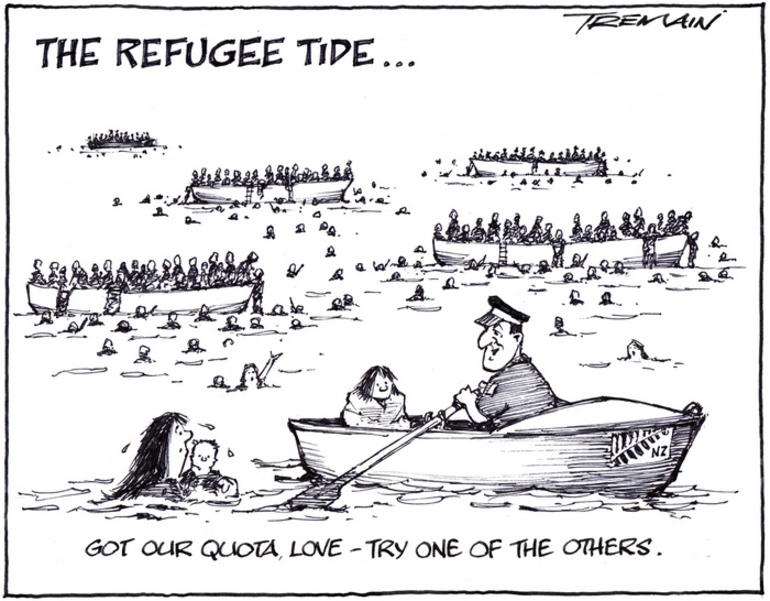 Image: The refugee tide