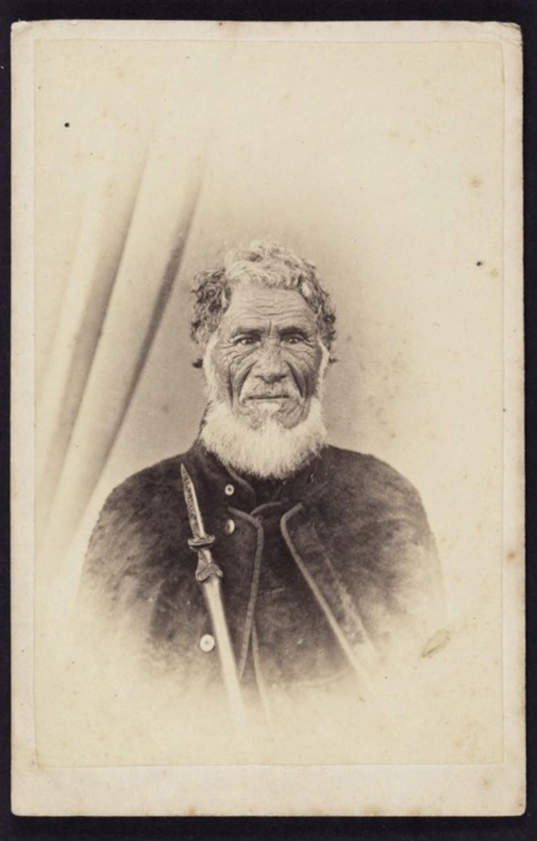 Image: Photographer unknown :Portrait of Eruera Maihi Patuone