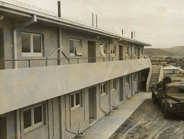 Image: Wellington City Council flats in Rintoul Street, Berhampore