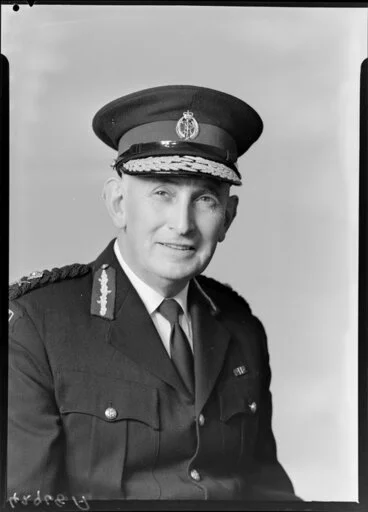 Image: Mr C L Spencer, Commissioner of Police for 1962