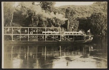 Image: [A paddle steamer]. C Brockway, Cambridge
