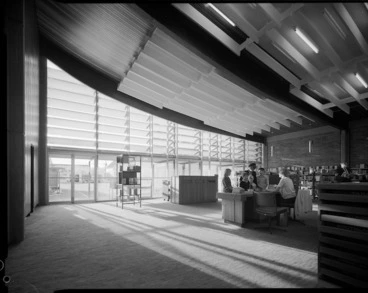 Image: Gisborne Public Library interior