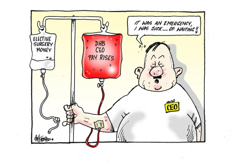 Image: DHB CEO pay rises