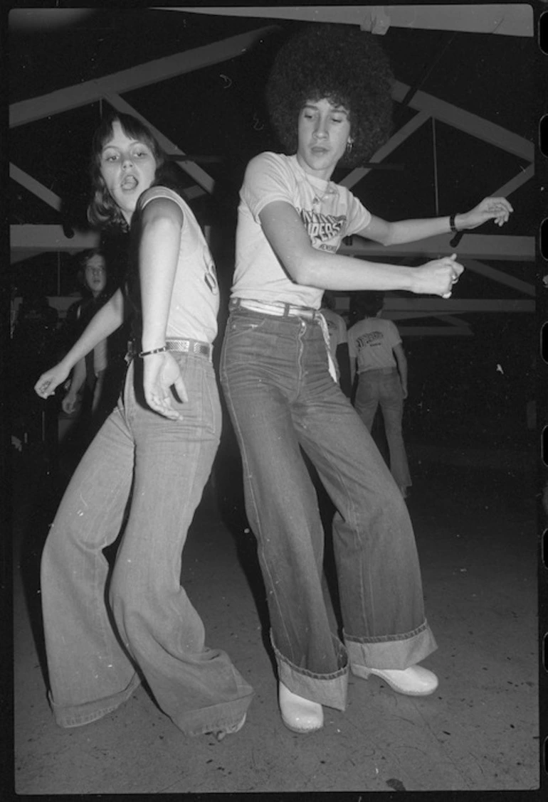 Image: Vicki Stroud and Peter Heperi participating in a dance marathon, Wellington