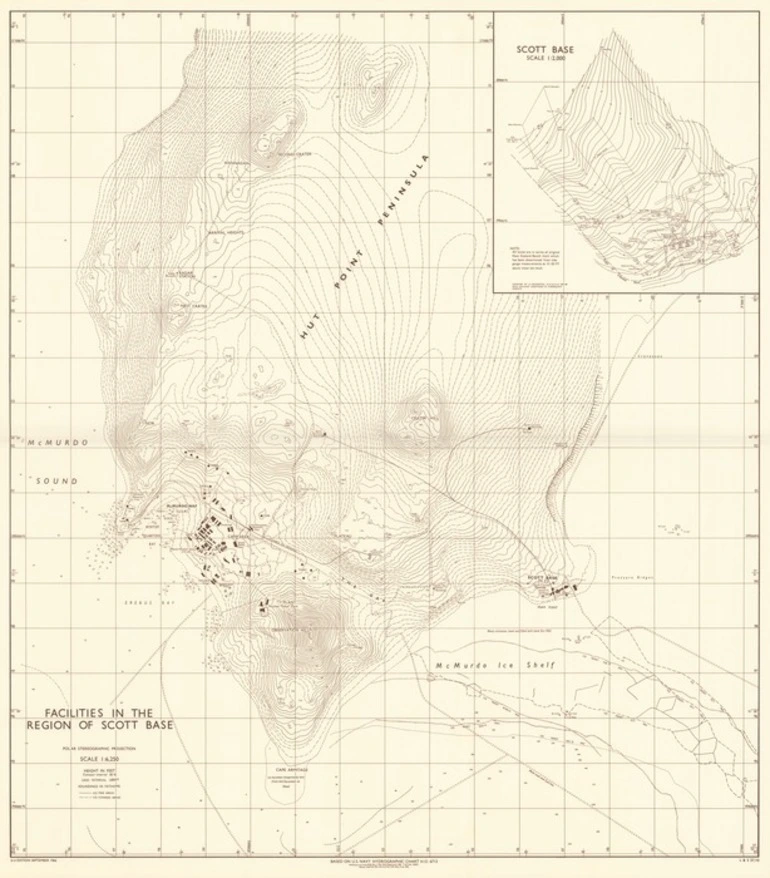 Image: Facilities in the region of Scott Base.