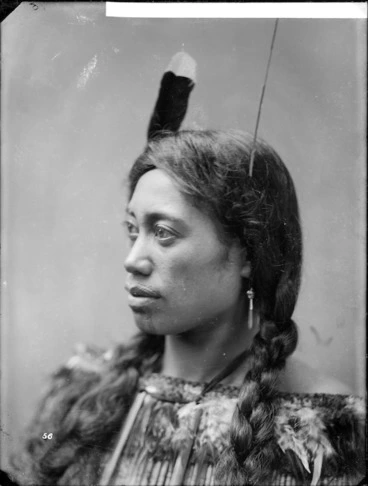 Image: Miriama Te Rangirunga - Photograph taken by William Henry Thomas Partington