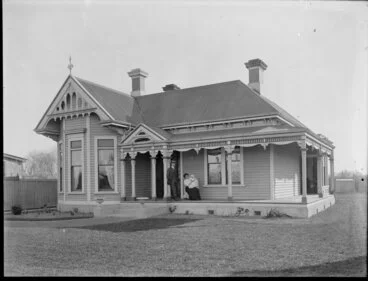 Image: Bay Villa style house, Christchurch