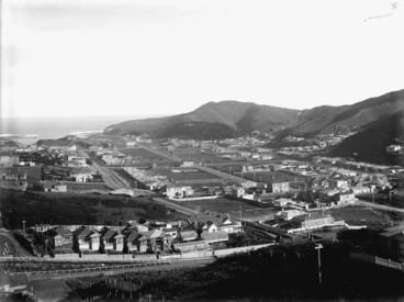 Image: Part 2 of a 3 part panorama of Island Bay