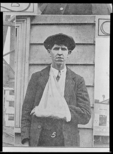 Image: B Healey, survivor of explosion at Ralph's Mine, Huntly
