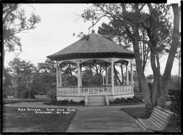 Image: Band rotunda at Point Erin Park, Auckland