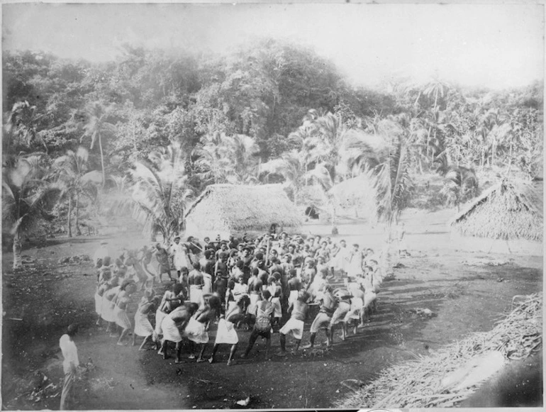 Image: Ceremony at Mago Island, Fiji