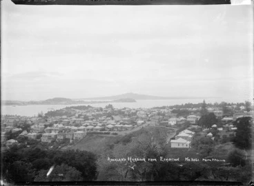 Image: Waitemata Harbour from Auckland Domain