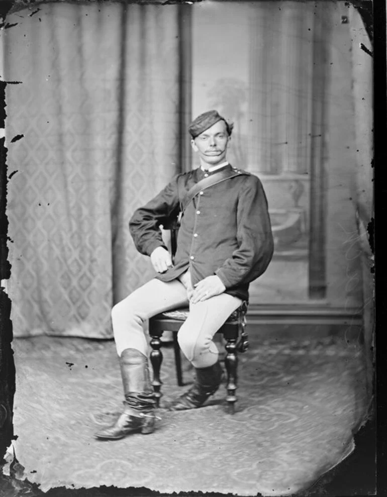 Image: Unidentified man in uniform