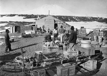 Image: Camp near Erebus, Antarctica
